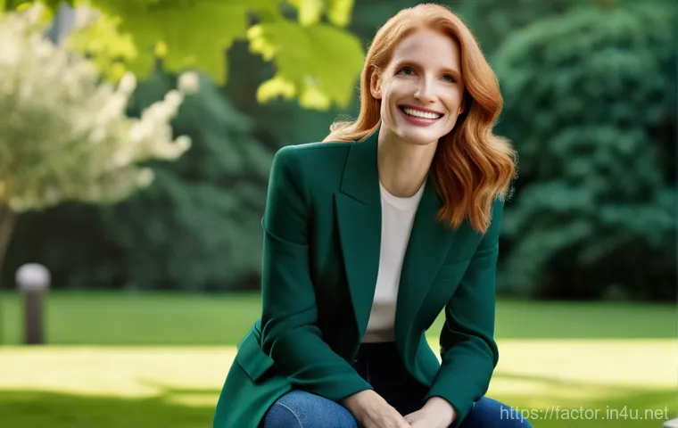 Jessica Chastain의 여성 감독 지원 활동 - Jessica Chastain, exuding strength and intelligence, stands on a red carpet at a prestigious film fe... Jessica Chastain의 여성 감독 지원 활동 - Jessica Chastain, exuding strength and intelligence, stands on a red carpet at a prestigious film fe...